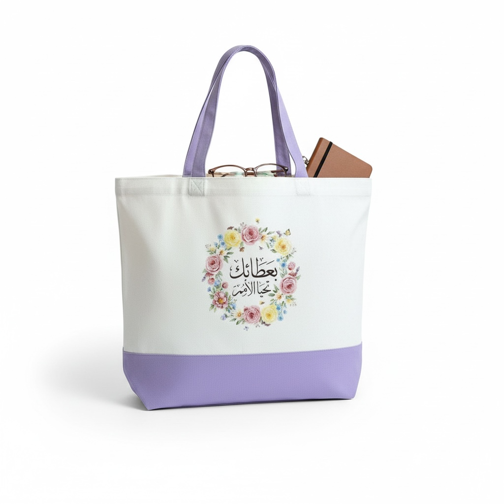 Appreciation Floral Tote Bag